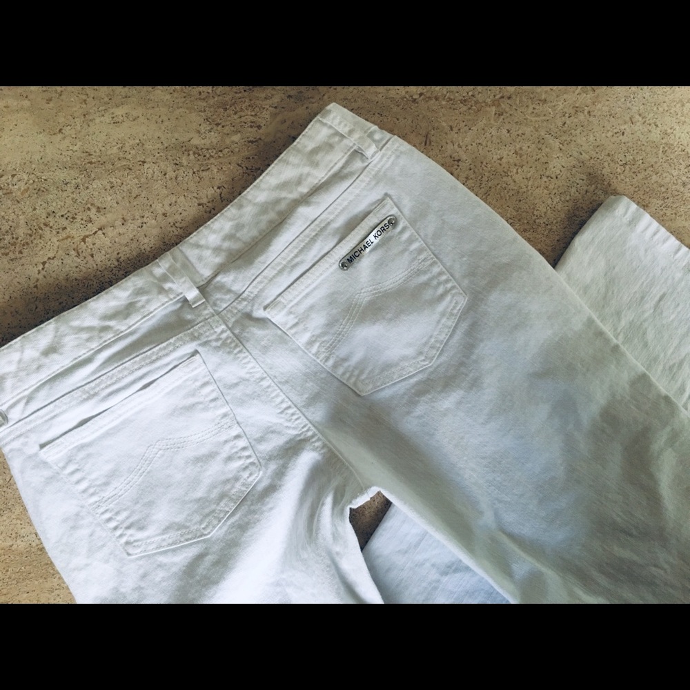 Michael Kors White Jean Pants🌸